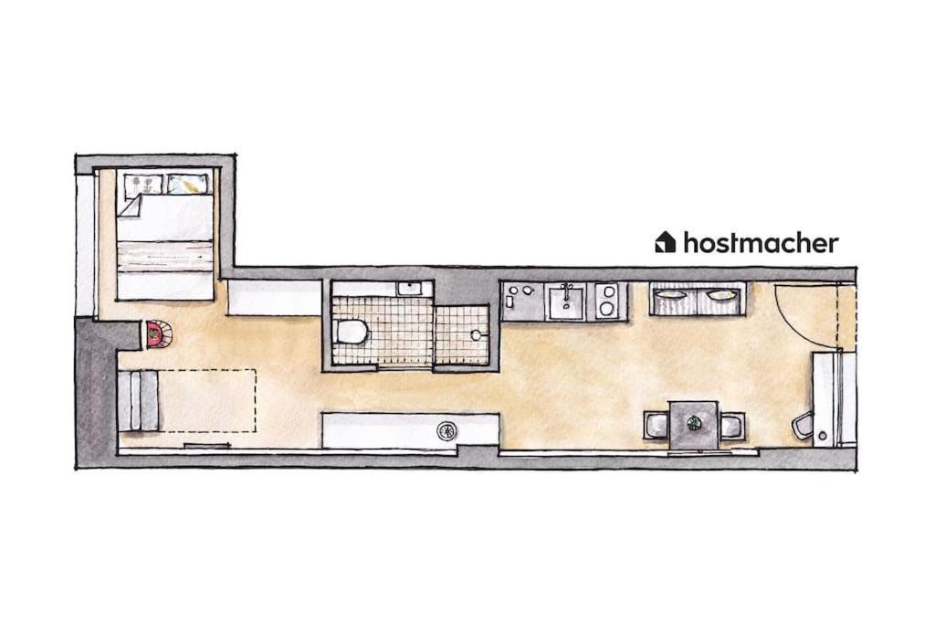 Cozy Studio 5Min To Center By Hm Vienna Exterior photo